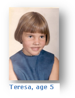 Image - Teresa age 5